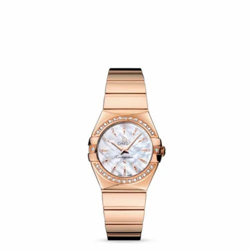 Omega Constellation Quartz 27 Polished Red Gold / Diamond / MOP 123.55.27.60.55.006 (12355276055006)
